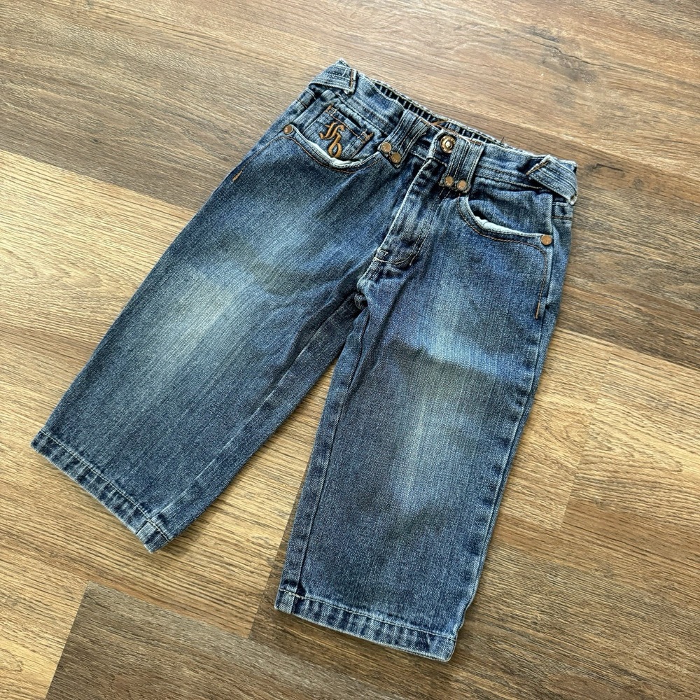 Y2K Style Fubu Toddlers Blue‎ Denim Jeans Sz 2T
